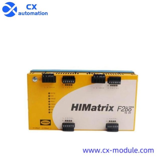 HIMA HIMATRIX F2DO1601 | Advanced Power Supply Module for Industrial Control Systems