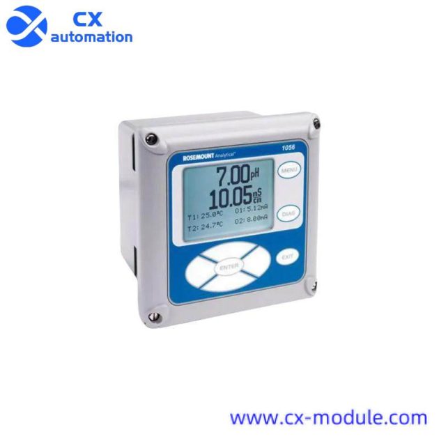 EMERSON 1056-01-22-38-AN Dual Input Analyser